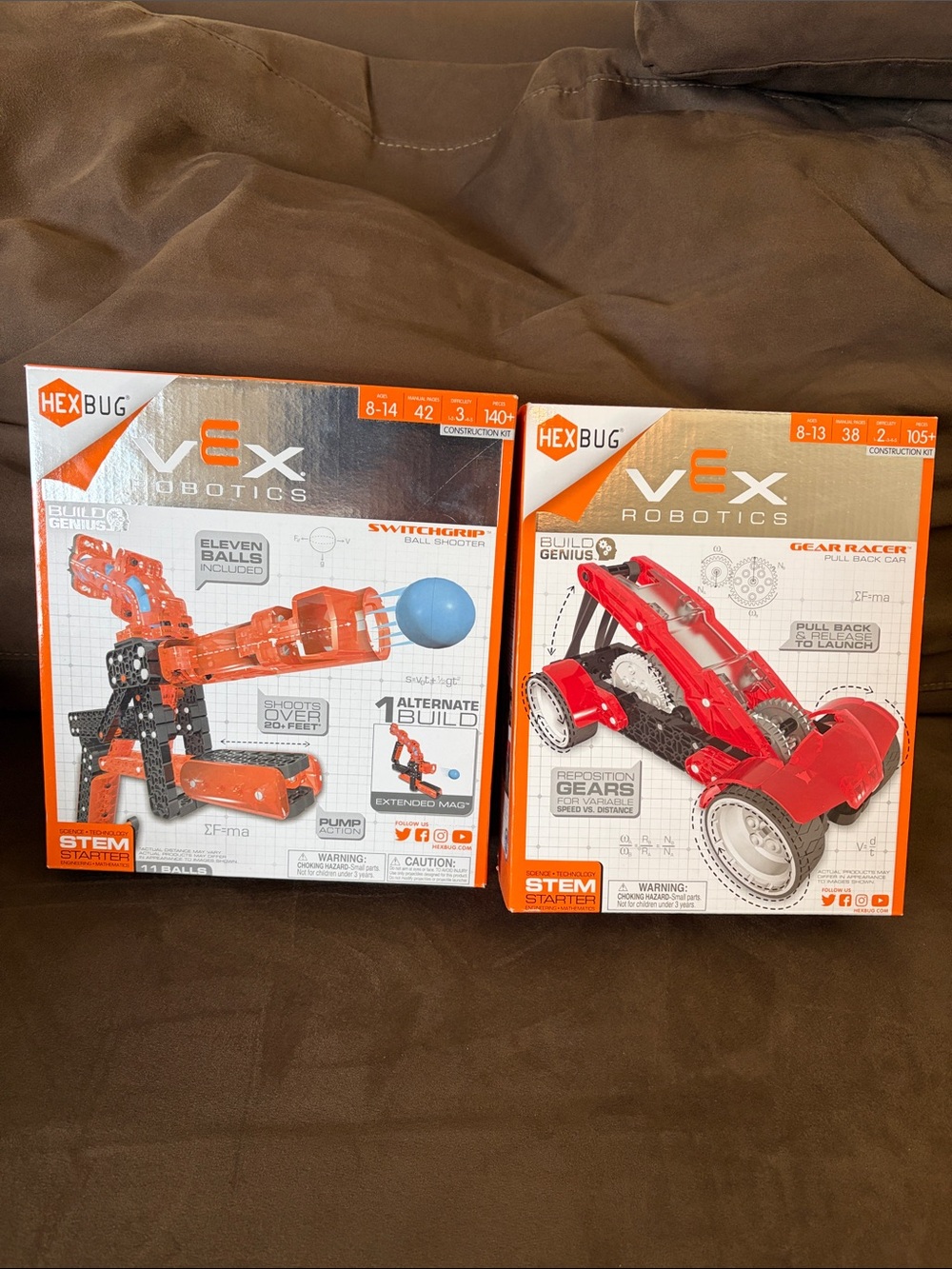 New Set of 2 Hexbug Robotics STEM Science Building Toy
